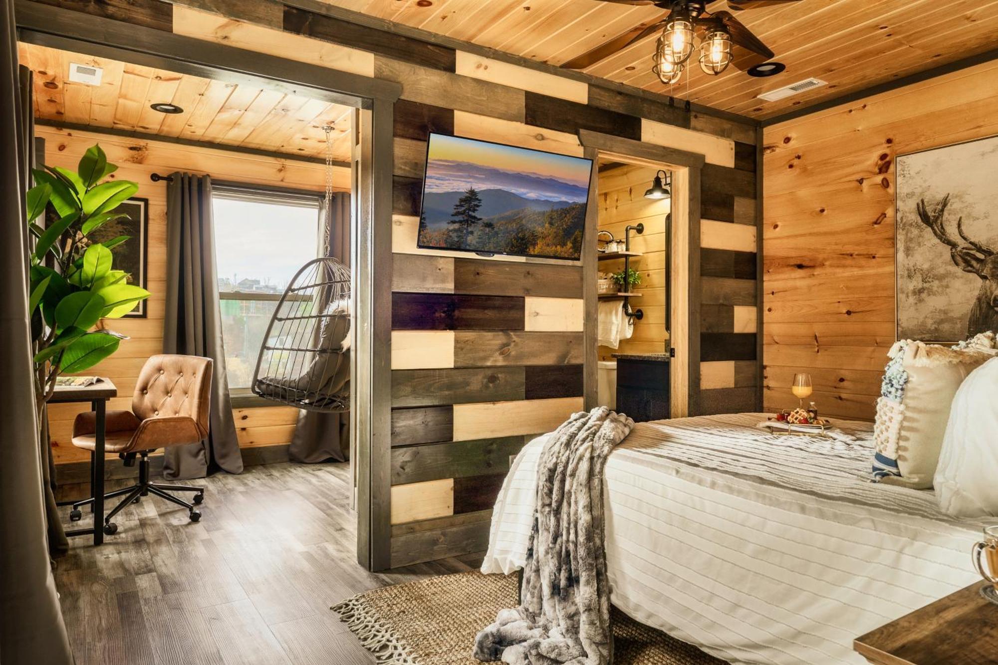 Mountainscape - Brand New Cabin W Views - Hottub - Firetable - Ps5 - Pooltable - 3 Pools Gatlinburg Exterior foto