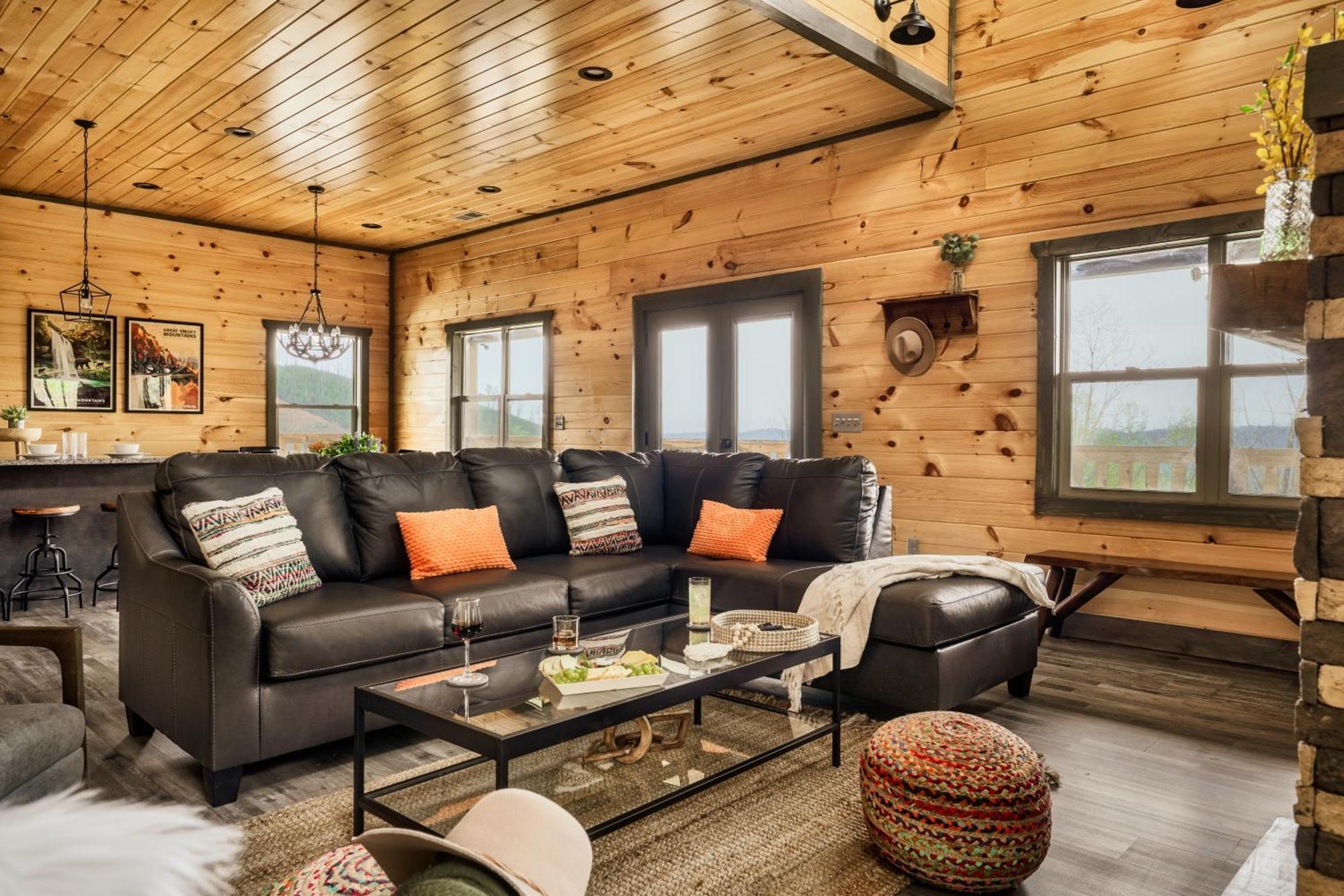 Mountainscape - Brand New Cabin W Views - Hottub - Firetable - Ps5 - Pooltable - 3 Pools Gatlinburg Exterior foto